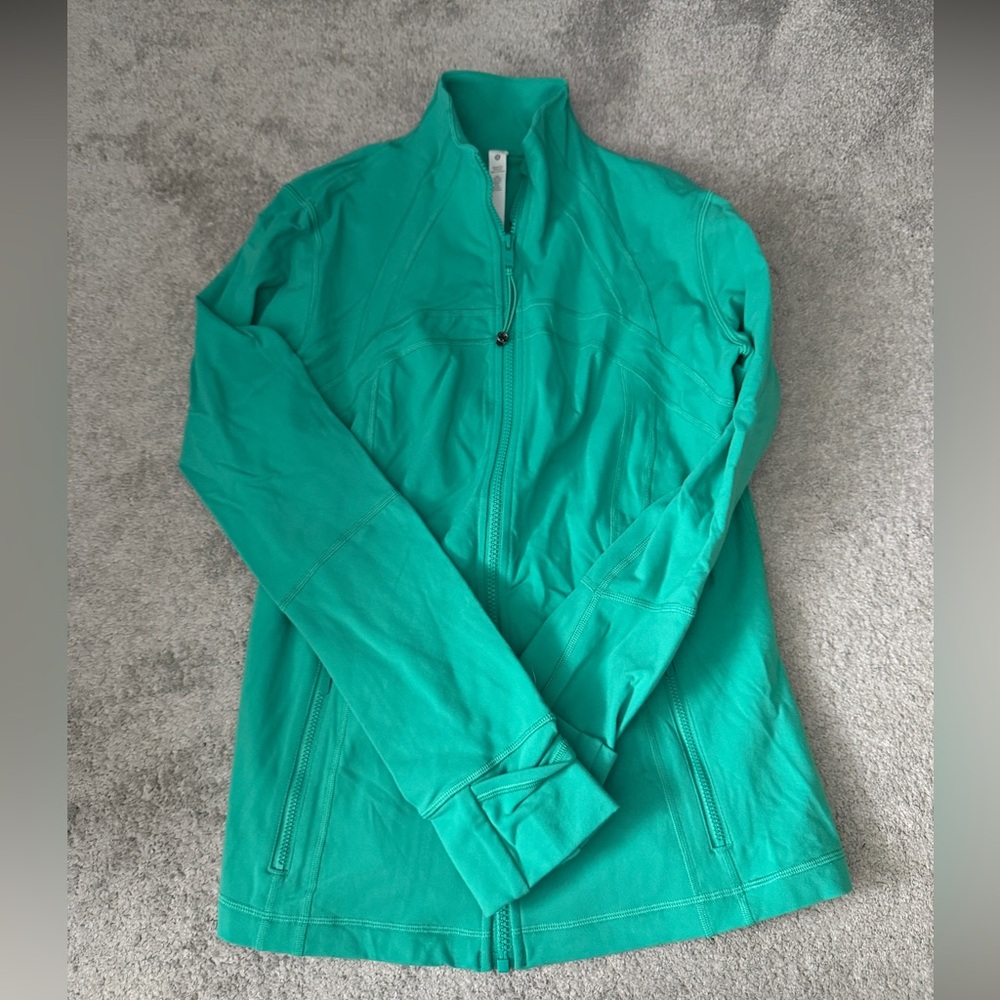 NWOT Lululemon Luon Define Jacket Size 12 in Maldives Green